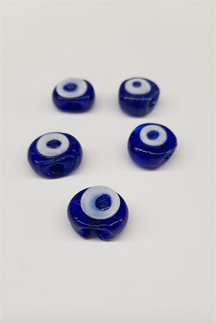 Calfs Eye Evil Eye Bead Transparent Blue
