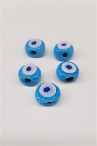 Calfs Eye Evil Eye Beads Turquoise Blue