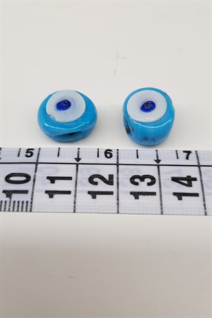 Calfs Eye Evil Eye Beads Turquoise Blue
