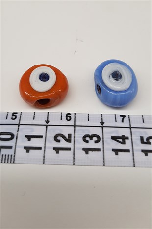 Calfs Eye Evil Eye Beads Flat Color