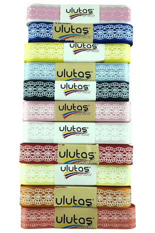 Dantel Baskılı Grogren Kurdele