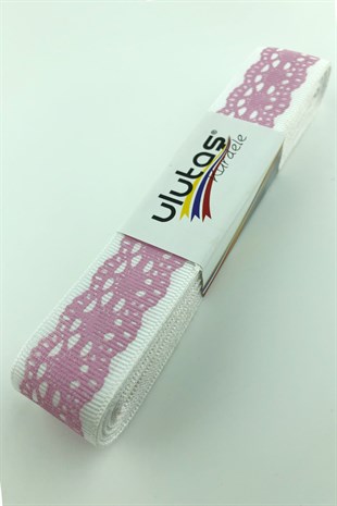 Dantel Baskılı Grogren Kurdele