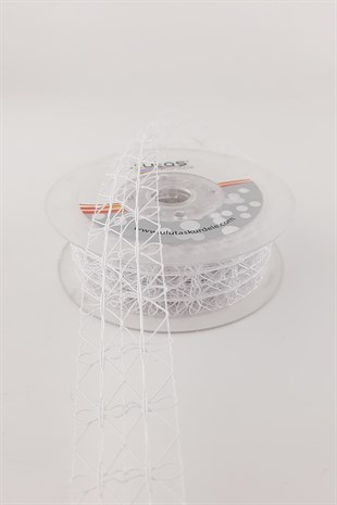 Dantel Tela Kurdele 2.5 cm 10 mt