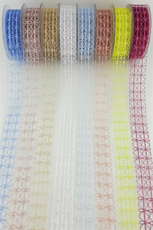 Dantel Tela Kurdele 2.5 cm 10 mt