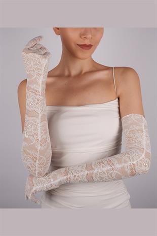 الجملة الدانتيل العضلة ذات الرأسين طويل قفازات الزفاف الطرف وقفازات الرقص