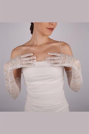 الجملة الدانتيل العضلة ذات الرأسين طويل قفازات الزفاف الطرف وقفازات الرقص