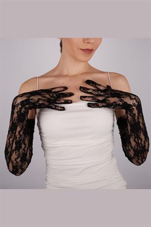 Lace Pazu Length Long Bridal Gloves Party And Dance Gloves