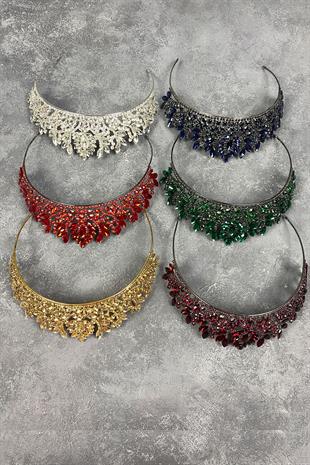 Danver Stone Bridal Henna Crown