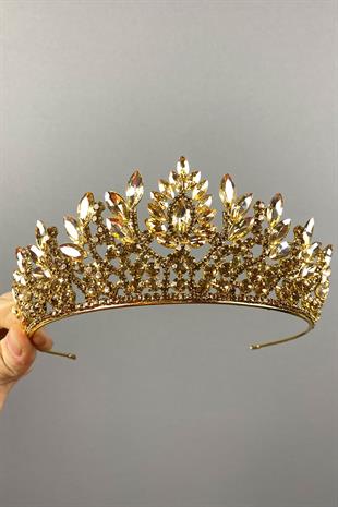 Danver Stone Bridal Henna Crown