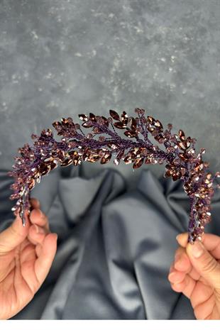 Işıltılı Defne Gelin Tacı