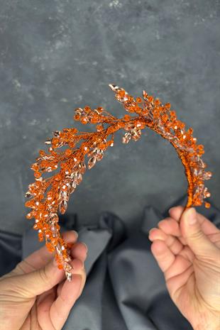 Işıltılı Defne Gelin Tacı