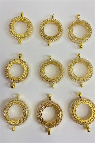 Patterned Quarter Gold Bracelet Bracelet Case