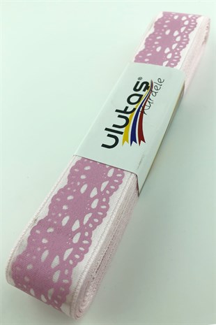 Desenli Saten 2,5 cm Kurdele