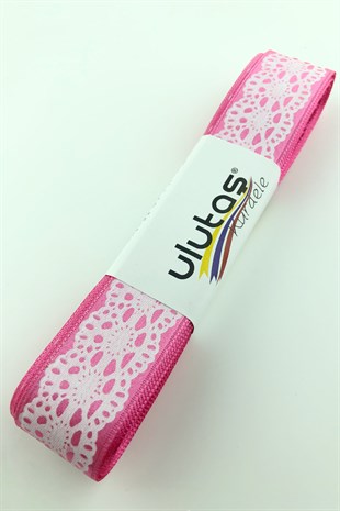 Desenli Saten Kurdele 2,5 cm