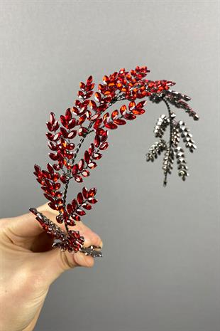 Dilana Leaf Branched Band Bridal Hair Accessory