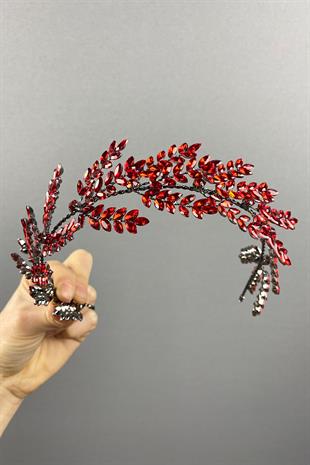 Dilana Leaf Branched Band Bridal Hair Accessory