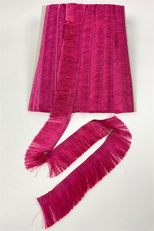 Düz Saçak İp Püskül Şerit