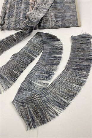 Düz Saçak İp Püskül Şerit