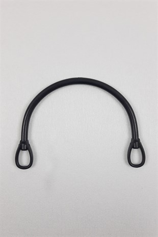 Düz Siyah Çanta Sapı