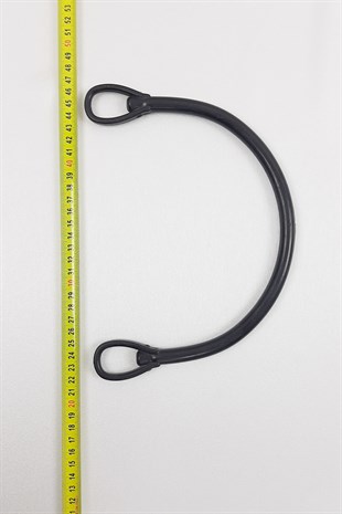 Düz Siyah Çanta Sapı