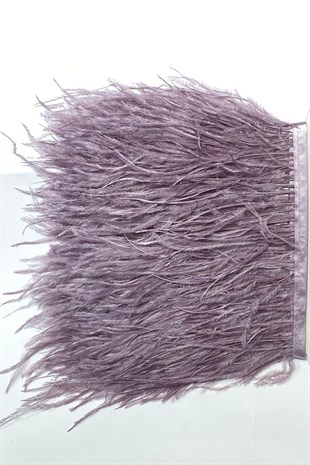 Purple Ostrich Feather 1 mt