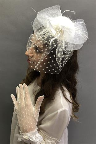 الجملة القفاز Voelet القلم مروحة مجموعة القرط