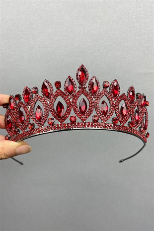 Elis Model Kına Gelin Tacı ve Küpesi