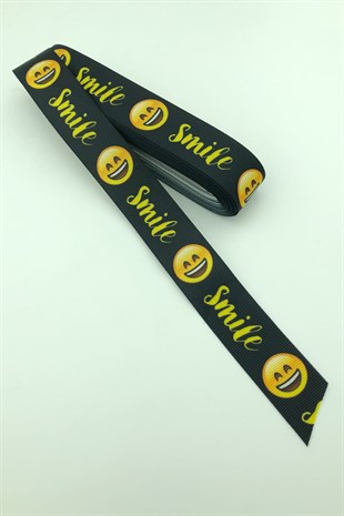 Desenli Emoji Grogren Kurdele