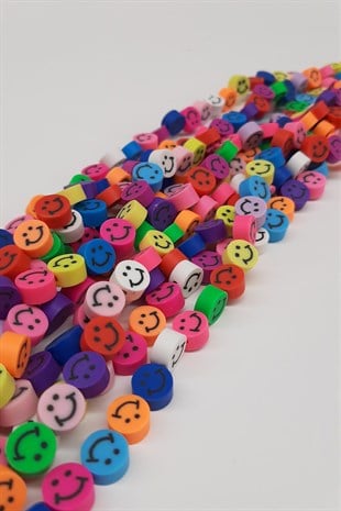 خرز فيمو بزخارف ايموجي