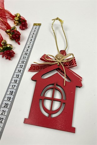 Ev Baskılı Yılbaşı Ağaç Süsü