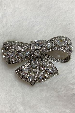 القوس الحجر طوق اللباس بروش