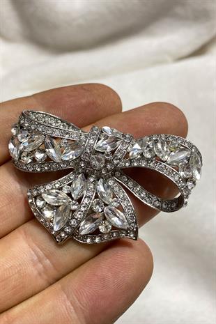 القوس الحجر طوق اللباس بروش