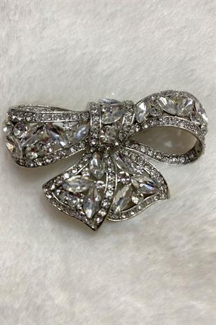 القوس الحجر طوق اللباس بروش