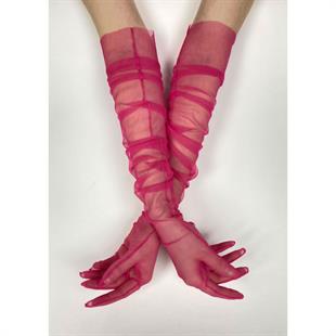 الجملة الفوشيه 10 قطع قفازات الزفاف تول قفازات الزفاف / الزفاف / قفازات الحزب