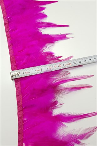 Fuşya Horoz Tüyü 1 mt