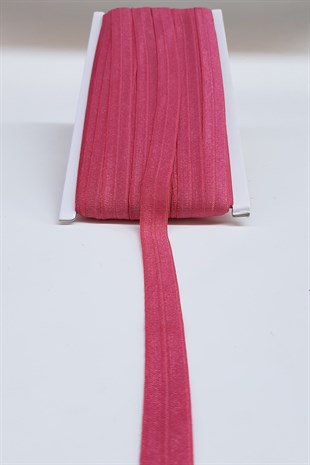 Fuşya Lastikli Saç Bandı 1,5cm