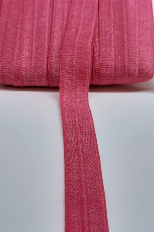Fuşya Lastikli Saç Bandı 1,5cm