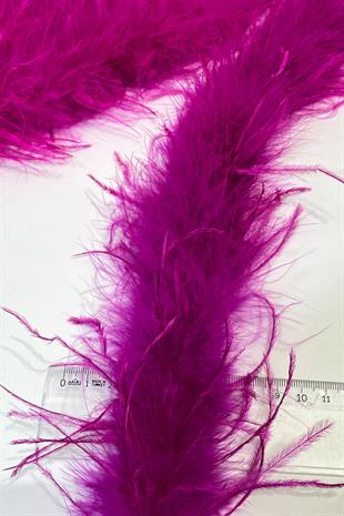 Fuchsia Malibu Ostrich Feather