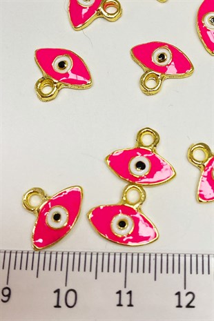 فوشيا شاتل قلادة خرز عين الشر 1 قطعة