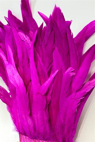 Fuşya Uzun Şandel Tüyü 
