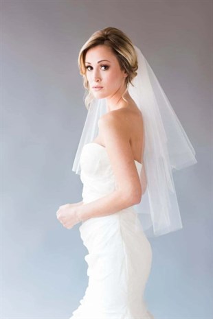 Gelin Özel Tasarım Gelin Duvağı 2 Kat