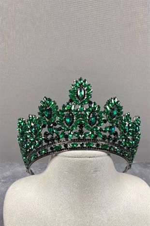 Godiva High Stone Bridal Henna Crown