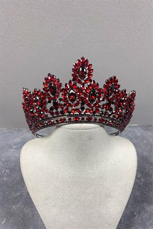 Godiva High Stone Bridal Henna Crown