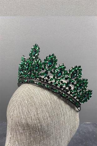 Godiva High Stone Bridal Henna Crown