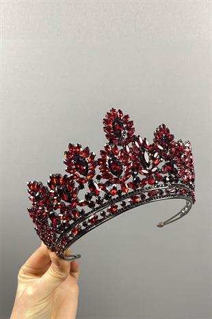 Godiva High Stone Bridal Henna Crown