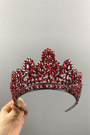 Godiva High Stone Bridal Henna Crown
