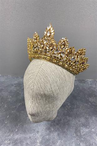 Godiva High Stone Bridal Henna Crown