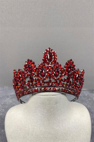 Godiva High Stone Bridal Henna Crown