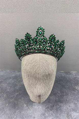 Godiva High Stone Bridal Henna Crown