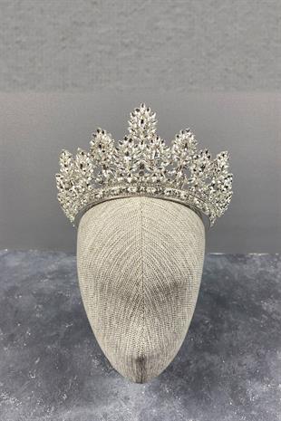 Godiva High Stone Bridal Crown